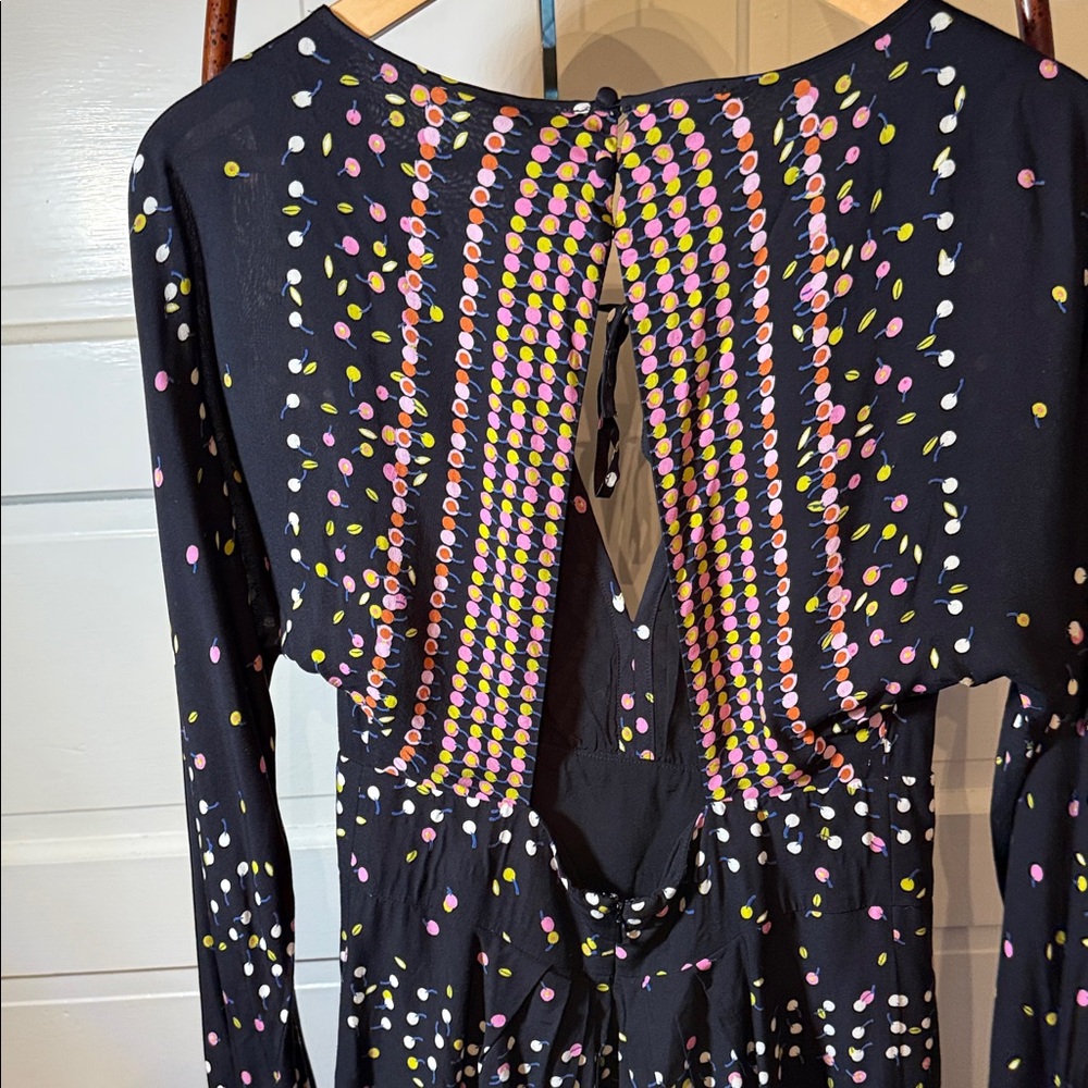 Free People Whimsical Open Back Mini Dress sweet Fairy witchyfemme